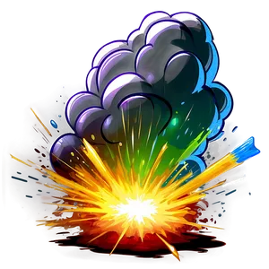 Cartoon Explosion Png Yhq PNG Image