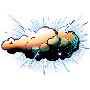 Cartoon Explosion Transparent Png Rxh PNG Image