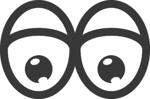 Expression Cartoon Eyes PNG Photo PNG image with transparent background