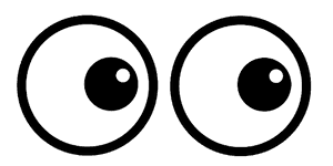 Expression Cartoon Eyes PNG Background Image PNG image with transparent background