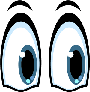 Expression Cartoon Eyes PNG File PNG image with transparent background