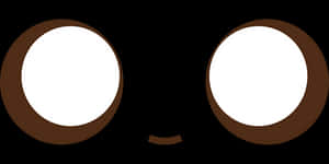 Cartoon Eyesand Mouth Vector PNG image with transparent background