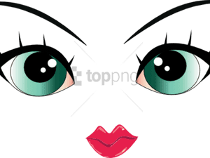 Expression Cartoon Eyes PNG Free Download PNG image with transparent background