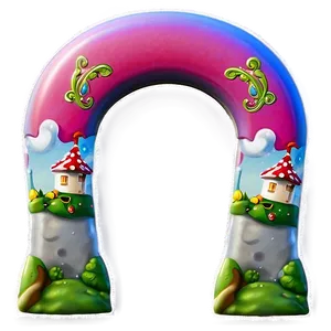 Cartoon Fairy Tale Arch Png Eqa67 PNG Image