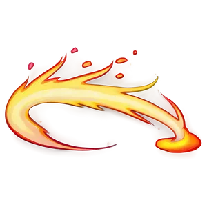 Cartoon Fire A PNG Image