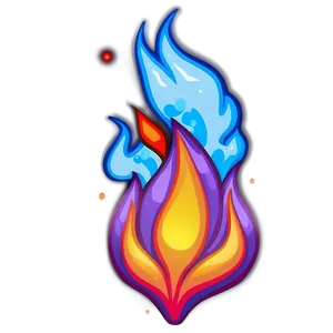 Cartoon Fire Background Png Uan7 PNG Image