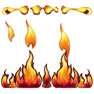 Cartoon Fire Flame PNG 06212024 PNG
