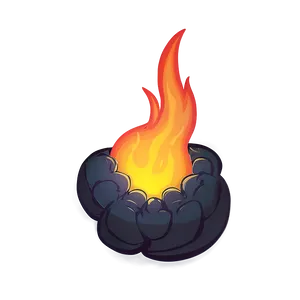 Cartoon Fireball Png Kac45 PNG Image