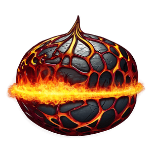 Cartoon Fireball PNG opd67 PNG