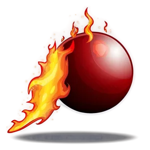 Cartoon Fireball Png Urg PNG Image