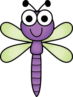 Cartoon Firefly Character PNG Image