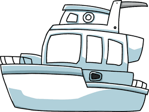 Transparent Speed Boats Clipart - Yacht Cartoon Png, Png Download PNG with transparent background
