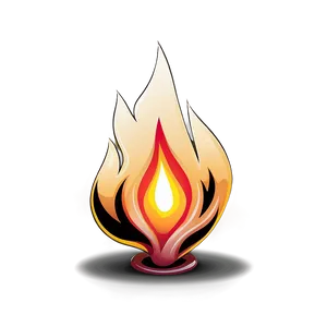 Cartoon Flame Character Png Xhm PNG Image