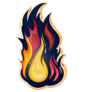 Cartoon Flame PNG 77 PNG