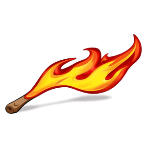 Cartoon Flame PNG cjm84 PNG