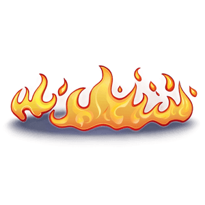 Cartoon Flame PNG enx PNG