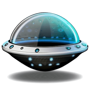 Cartoon Flying Saucer PNG qun37 PNG