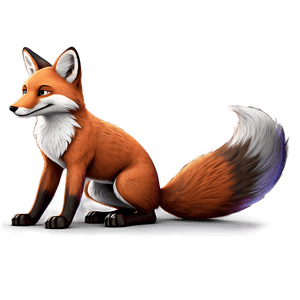 Cartoon Fox Character PNG 05212024 PNG image with transparent background