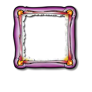 Cartoon Frame Border Png 16 PNG Image