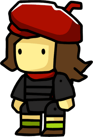 Artist Female - Leonardo Da Vinci Scribblenauts, HD Png Download PNG