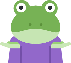 A Shrugging Emoji With A Frog Emoji Head And Green - 🤷 ♀ Significado, HD Png Download PNG image with transparent background
