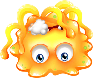 Transparent Bacteria Png - Микробы Пнг, Png Download PNG