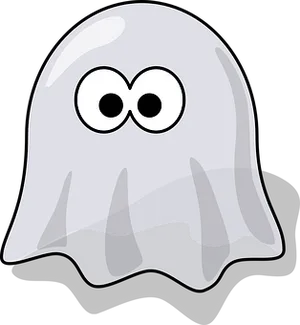 Cartoon Ghost Graphic PNG Image