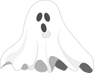 Cartoon Ghost Illustration PNG Image