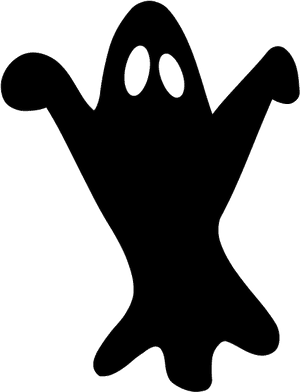Transparent Ghost Clipart Png - Black Ghost, Png Download PNG image with transparent background