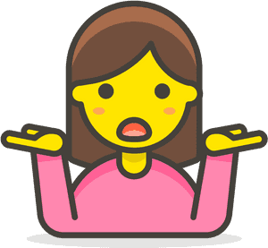 Transparent Shrugging Png - Emojis De Familia Png, Png Download PNG image with transparent background