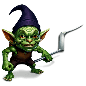 Cartoon Goblin Illustration PNG nga69 PNG