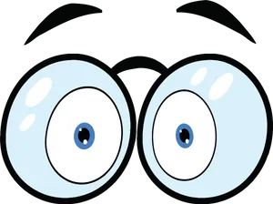 Cartoon Googly Eyes PNG Image