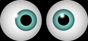 Transparent Eyeball Googly - Bee Eyes Clip Art PNG