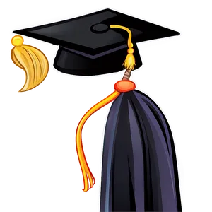 Cartoon Graduation Cap Clipart Isd95 PNG Image