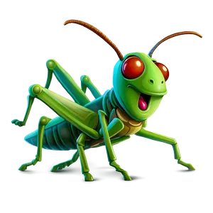 Cartoon Grasshopper Png Aje PNG Image