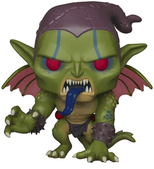 Cartoon Green Goblin Creature PNG Image