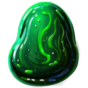 Cartoon Green Slime Png Gei PNG Image