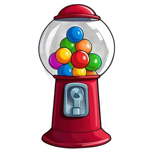 Cartoon Gumball Machine Png Gtp PNG Image