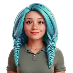 Cartoon Hair For Characters Png Jxi PNG Image