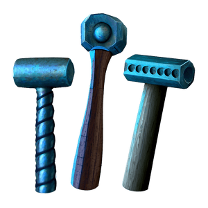 Cartoon Hammer PNG 05042024 PNG