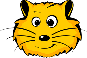 Comic Hamster Face, HD Png Download PNG image with transparent background