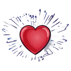 Cartoon Heart Doodle Png Jim41 PNG Image