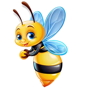 Cartoon Honey Bee Png Slo96 PNG Image