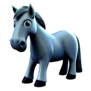 Cartoon Horse For Kids Png 31 PNG Image