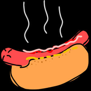 Clipart Hot Dog - Hot Hotdog Clipart, HD Png Download PNG image with transparent background