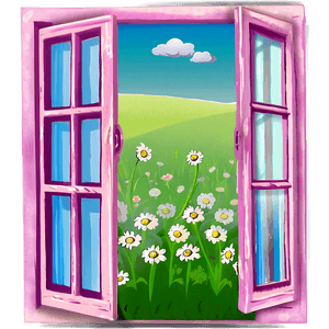 Cartoon House Windows PNG 8 PNG image with transparent background