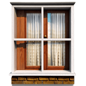 Cartoon House Windows PNG 80 PNG image with transparent background