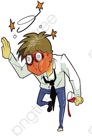 Drunk People Clipart Character - Drunk Clipart Png, Transparent Png PNG image with transparent background