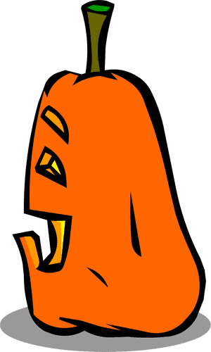 Goofy Jack O Lantern Sprite 003 - Jack-o'-lantern PNG image with transparent background