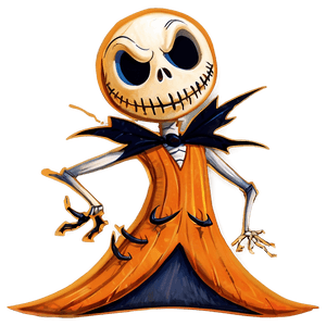 Cartoon Jack Skellington PNG 51 PNG with transparent background